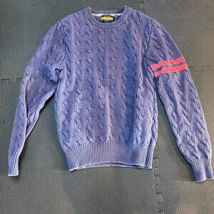 RL Rugy Cableknit Sweater Mens (M)